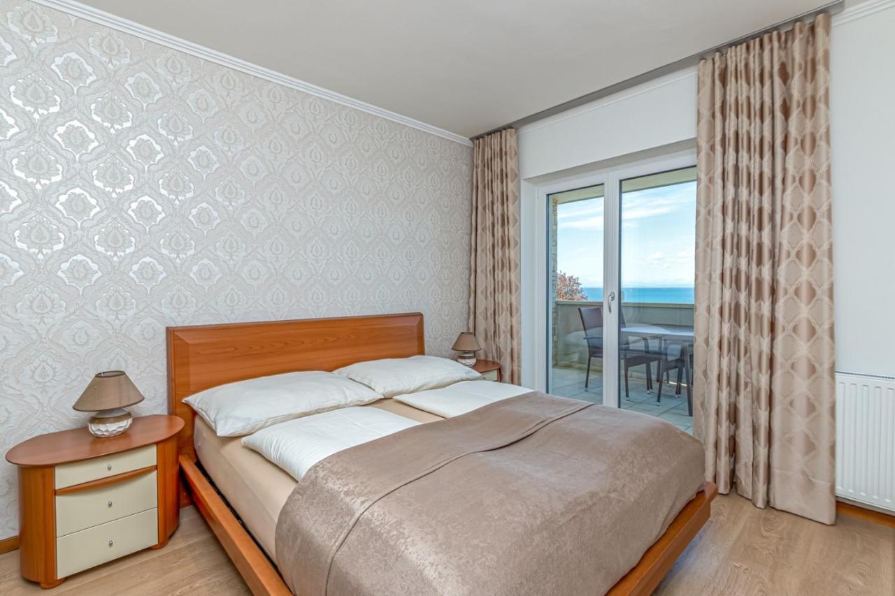 Villa Milena With Pool And Sea View 克尔维尼维赫 外观 照片